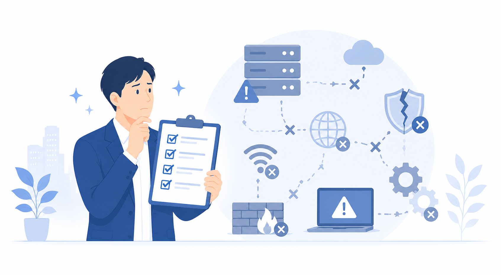 取得できても実効性が不安なイメージ